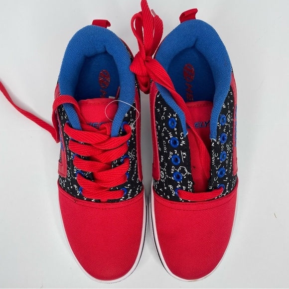 Heelys YTH4 Gr8 Pro Prints Chemistry No Wheels Missing Plug Shoes NWOT - Picture 5 of 10